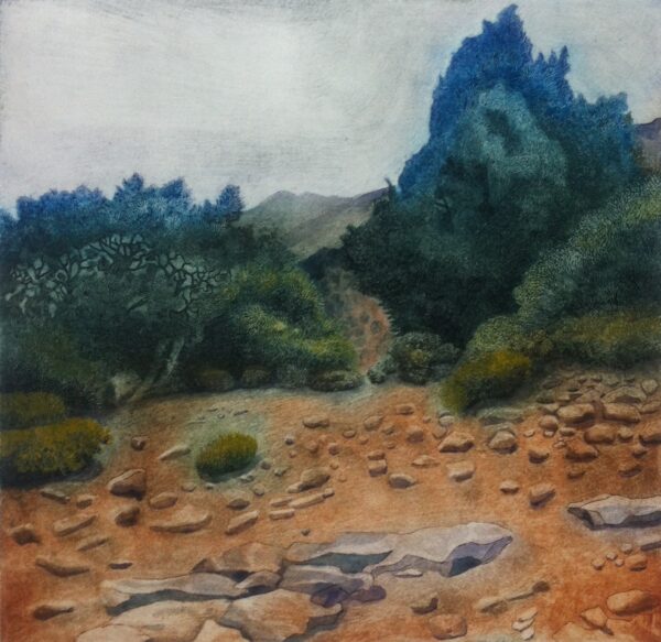 Tizin Mizik Pass, The Atlas Foothills, Morocco. (Sold)