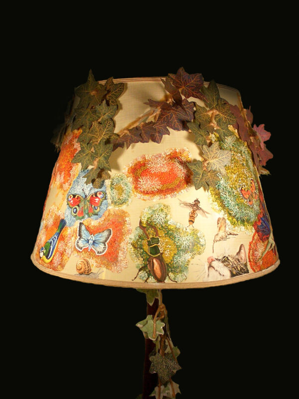 Boho Nature Lampshade - Lichen (Detail 5)