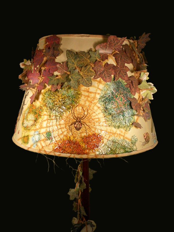 Boho Nature Lampshade - Lichen (Detail 6)