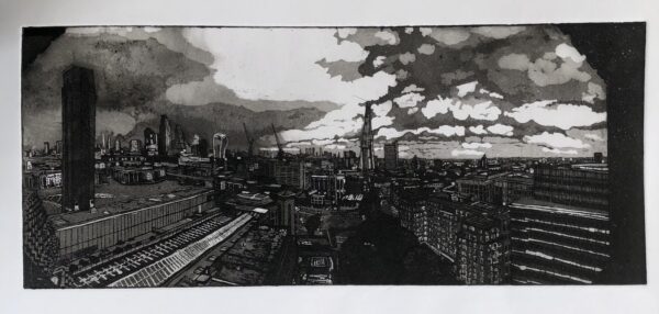 View Of London From Tate Modern (Black)